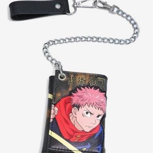 HOT TOPIC JUJUTSU KAISEN TRIFOLD WALLET NWT